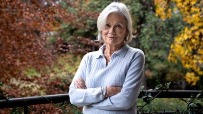 Ana María Stuven, doctora en Historia y profesora, en su casa en Santiago, Chile, el 31 de Mayo de 2024.