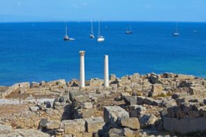 Ruinas romanas de Tharros.