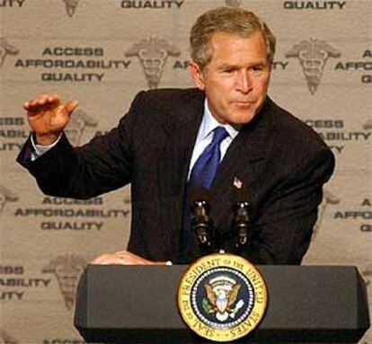 George Bush, presidente de EE UU.