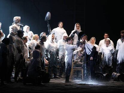 Representación de 'Maruxa', en el Teatro de la Zarzuela, el pasado febrero.