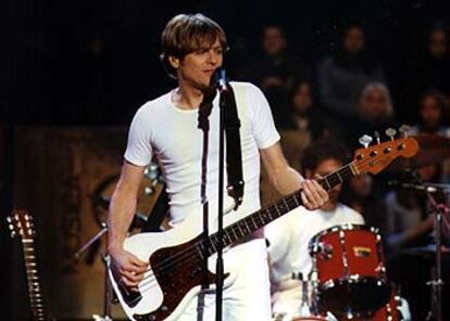 El músico Bryan Adams, durante una de sus actuaciones.
