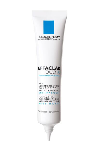 Effaclar Duo + de la Roche-Possay es el producto perfecto si quieres reducir imperfecciones y manchas. El fin de las pieles con brillos (13 euros).