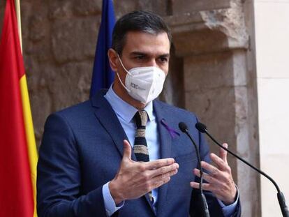 El presidente del Gobierno, Pedro Sánchez.