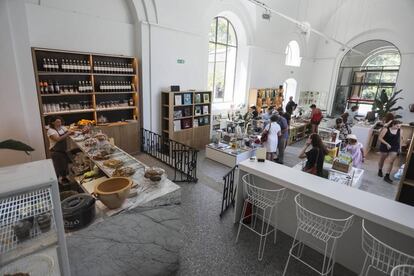 Cafetería del Jardín Botánico.