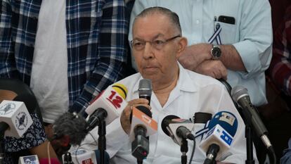 Carlos Tünnermann, exministro de Educación de Nicaragua, durante su participación en la Alianza Cívica, en 2019.