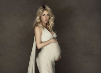 Shakira posa en otra de las imágenes de la campaña de UNICEF.