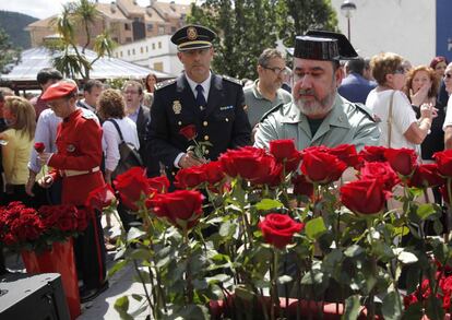 Homenaje a Miguel Ángel Blanco en Ermua