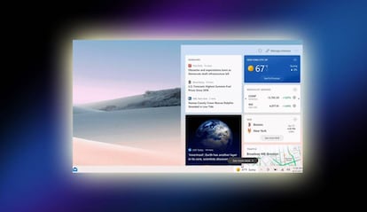 Windows 10: el tiempo y las noticias llegan a la barra de tareas