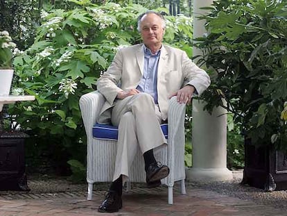 Bernard Weber, el creador de la campaña de las siete nuevas maravillas del mundo, en Madrid, el mes pasado.