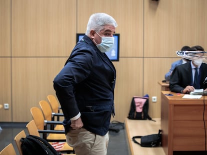 El exdirector general de RTVV José López Jaraba, durante el juicio.