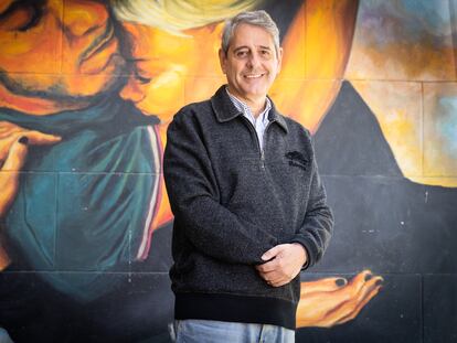 Sergio Rodriguez Abitia, a specialist in social tourism, in Buenos Aires' San Telmo neighborhood.