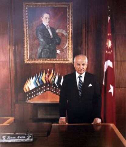Kenan Evren, dictador turco, en 1982. 