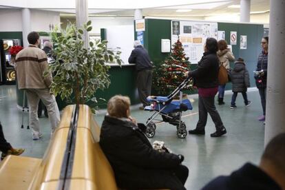 El Centro de Atenci&oacute;n Primaria Sud de Terrassa, este jueves.