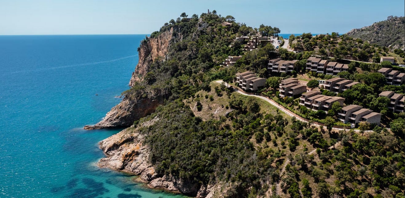 Vista del hotel Zel Costa Brava, propiedad de Meliá y el tenista Rafael Nadal.