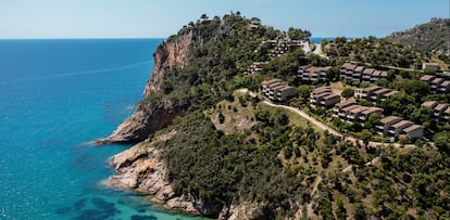 Vista del hotel Zel Costa Brava, propiedad de Meliá y el tenista Rafael Nadal.