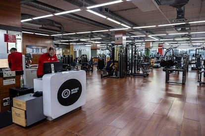 Gimnasio del centro deportivo Republic Space, de Boadilla del Monte.