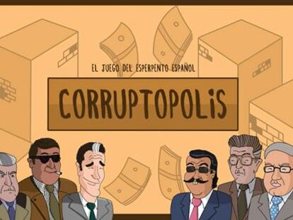 Imagen del juego Corruptopolis, dise&ntilde;ado por una estudiante valenciana. 