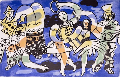 Exposición `La búsqueda de un nuevo orden' de Fernand Léger