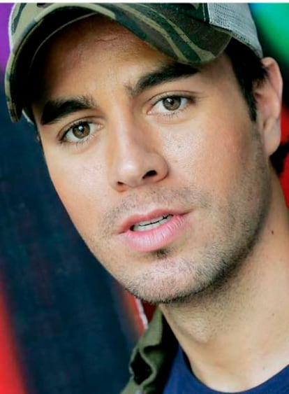 Enrique Iglesias, en una programa de la MTV, esta semana