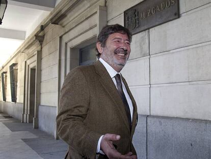 Javier Guerrero, en los juzgados sevillanos en 2013.