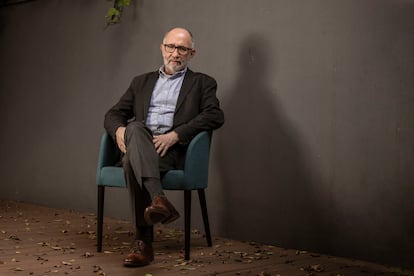 José Ramón Cossío Díaz, ministro en retiro de la Suprema Corte de Justicia de la Nación, en su oficina en la Ciudad de México, en agosto de 2023.