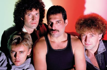 El grupo Queen en una imagen promocional.