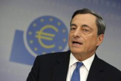  El presidente del Banco Central Europeo (BCE), Mario Draghi