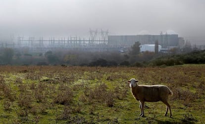 Central nuclear de Almaraz, en la provincia de Cáceres.