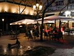 People sit at an outdoor terrace amid the coronavirus disease (COVID-19) outbreak, in Madrid, Spain January 22, 2021. REUTERS/Susana Vera