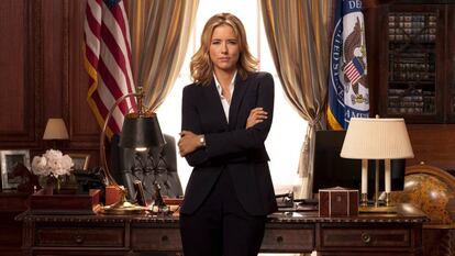 Téa Leoni, protagonista de la serie 'Madam Secretary'.