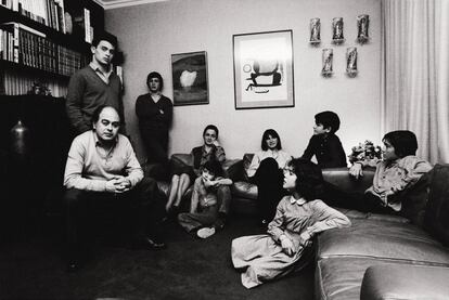 Jordi Pujol y su familia en una imagen de los años 80.