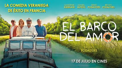 Cartel oficial de la película 'El barco del amor'