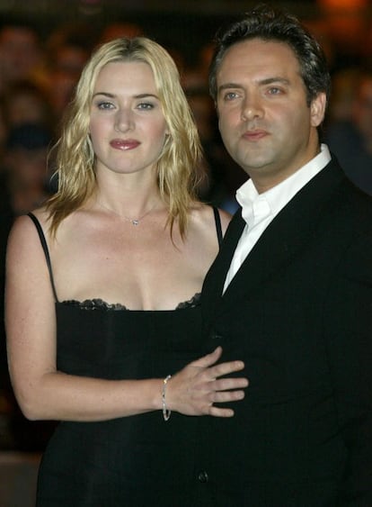 Kate Winslet junto a su entonces marido, Sam Mendes, en 2003. La actriz, que rompió con Mendes en 2010.