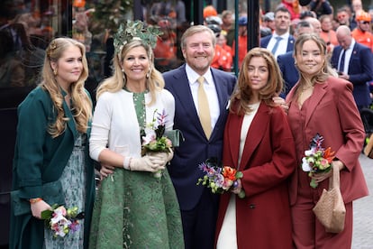 La familia real de Holanda.