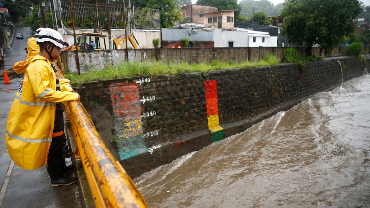 Lluvias en El Salvador