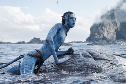 Jake, en 'Avatar: el sentido del agua'.