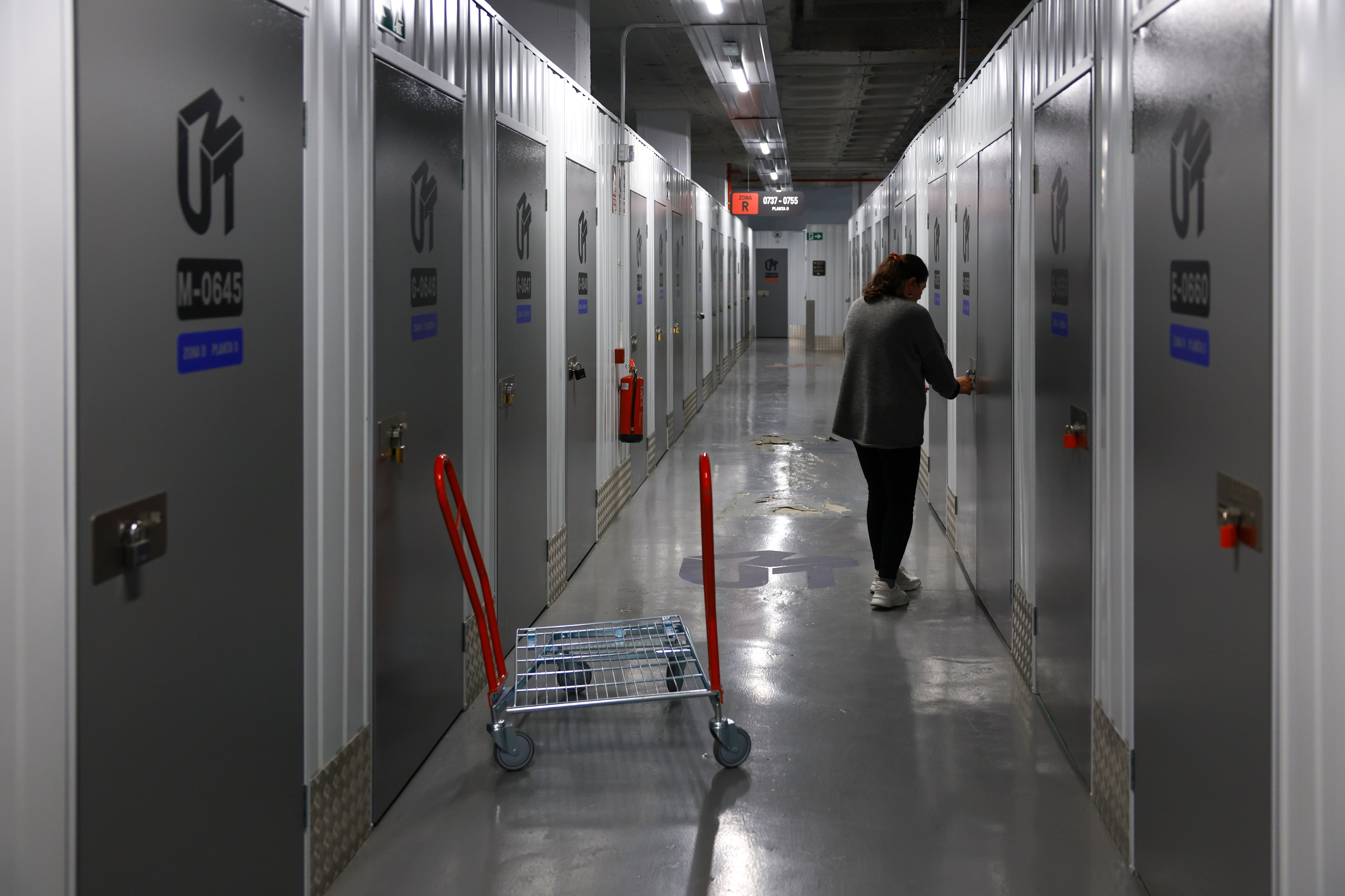 Las instalaciones de Necesito un Trastero en Pozuelo de Alarcón este jueves.