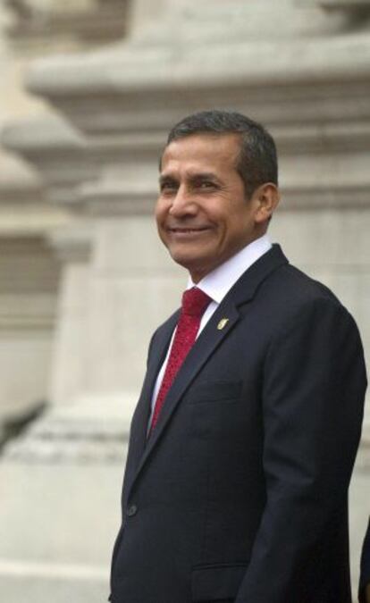 El presidente de Perú, Ollanta Humala.