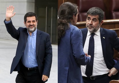 <b>Jordi Sànchez</b>. El expresidente de la ANC cumplirá dos años en prisión preventiva el día 16 de octubre por liderar la protesta frente al Departamento de Economía el 20 de septiembre de 2017. Desde la cárcel, intentó infructuosamente ser candidato a la presidencia de la Generalitat y diputado en el Congreso.