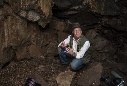 Zona de la excavación, realizada en la cueva Rising Star, a unos 50 kilómetros de Johannesburgo (Sudáfrica). Los resultados destapan la existencia de una sima con más de 1.500 fósiles humanos entre los que hay al menos 15 individuos