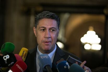 Xavier Garcia Albiol, en el Parlament, el pasado 19 de noviembre.