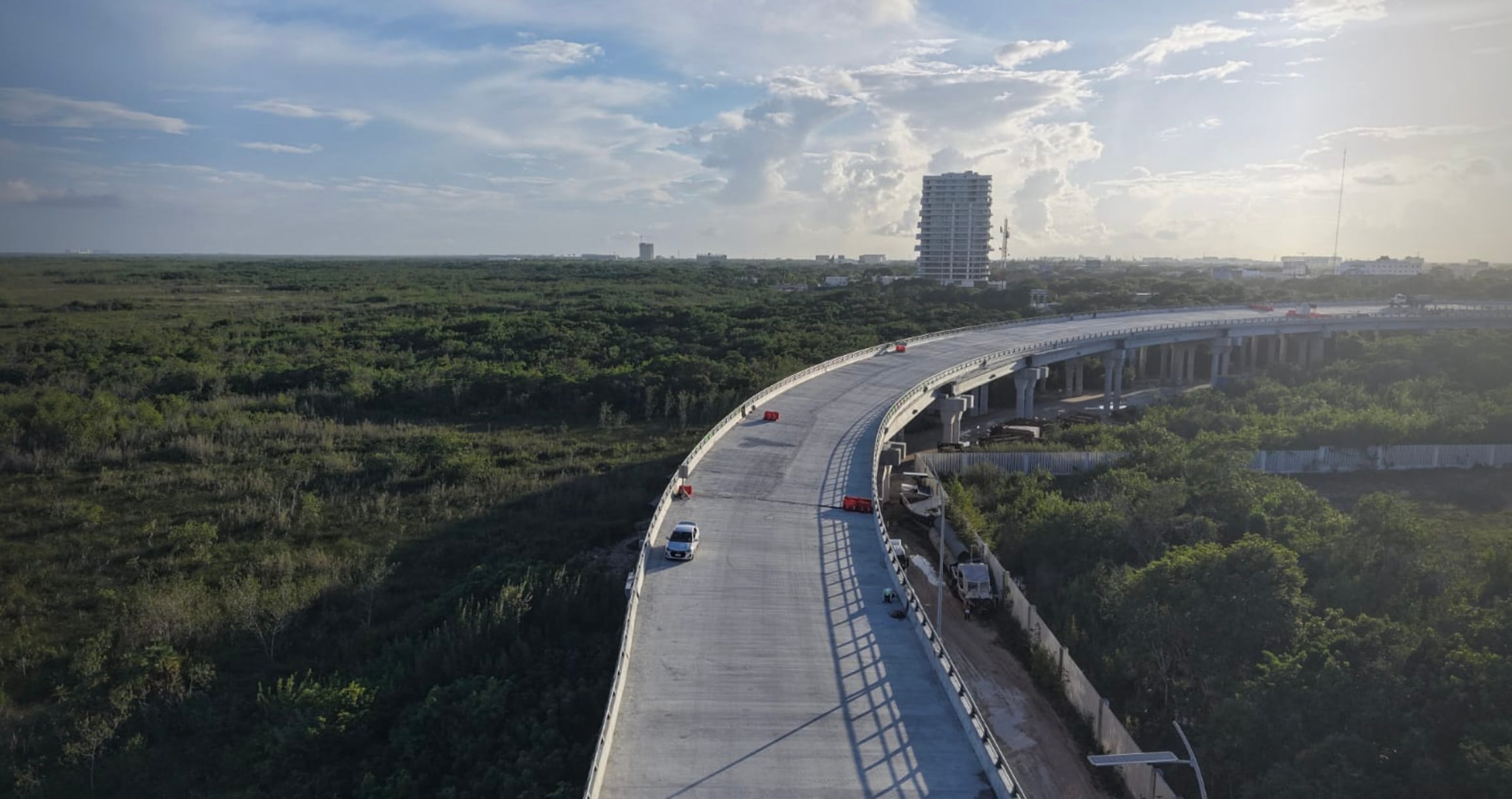 Puente Nichupté: avances, sobrecosto e impacto ambiental del que será el segundo más largo de Latinoamérica