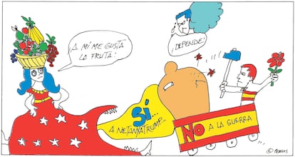 Peridis: el PP y la guerra en Irán