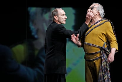 Eusebio Poncela en 'Edipo. Una Trilogía', dirigida por Georges Lavaudant (2009).