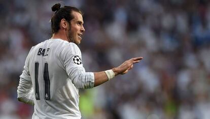 Gareth Bale durante el partido ante el Manchester City.