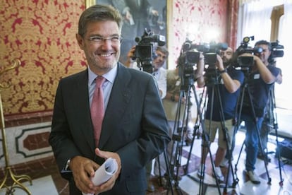 El ministre de Justícia, Rafael Català