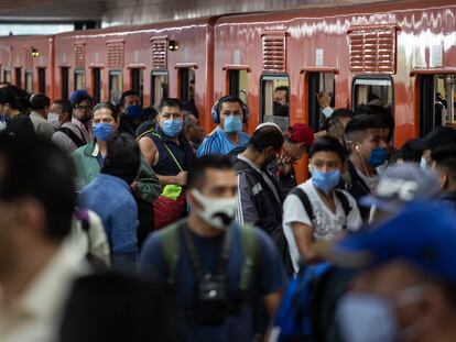 Coronavirus en el metro de la Ciudad de México