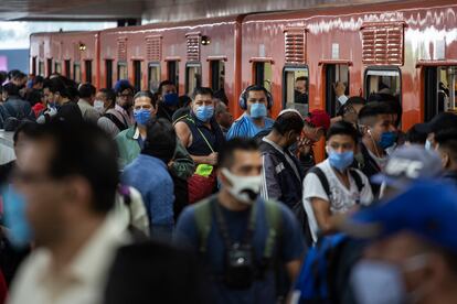 Coronavirus en el metro de la Ciudad de México