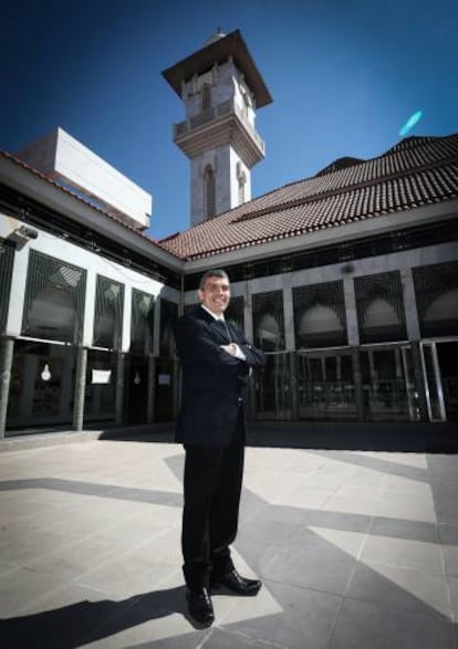 Sami El Mushtawi, jefe del Departamento Cultural del Centro Cultural Islámico de Madrid, conocido como Mezquita de la M-30.