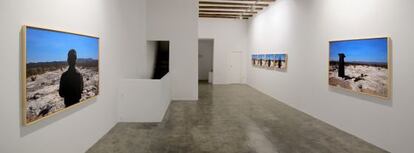 Exposición de Juanli Carrión 'Opus 2012', que se clausura este fin de semana en la galería Rosa Santos de Valencia.